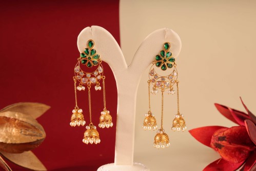Popular Gold Mart drop earrings